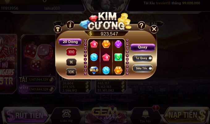 2.1. Luật chơi Mini game Kim cương đơn giản